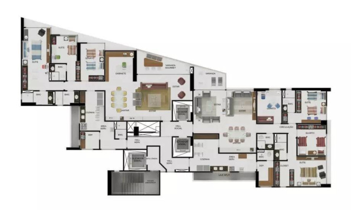 Imagem Apartamento com 2 Quartos à Venda, 146 m² em Boa Viagem - Recife