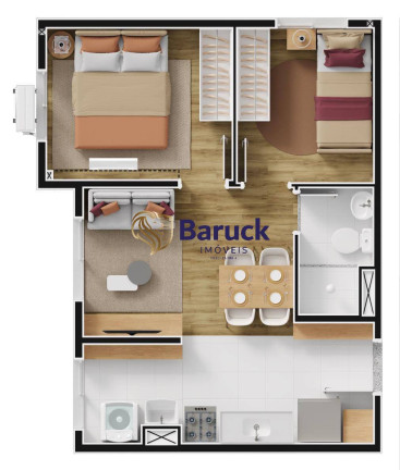 Imagem Apartamento com 2 Quartos à Venda, 36 m² em Jardim Ubirajara (zona Sul) - São Paulo Imagem Apartamento com 2 Quartos à Venda, 36 m² em Jardim Ubirajara (zona Sul) - São Paulo