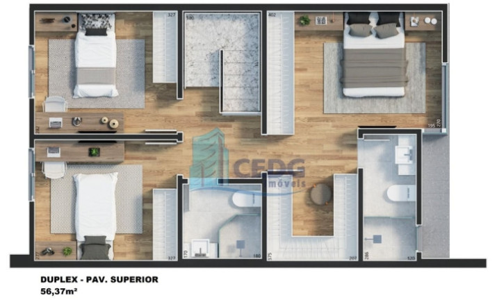 Imagem Casa de Condomínio com 3 Quartos à Venda, 112 m² em Abranches - Curitiba