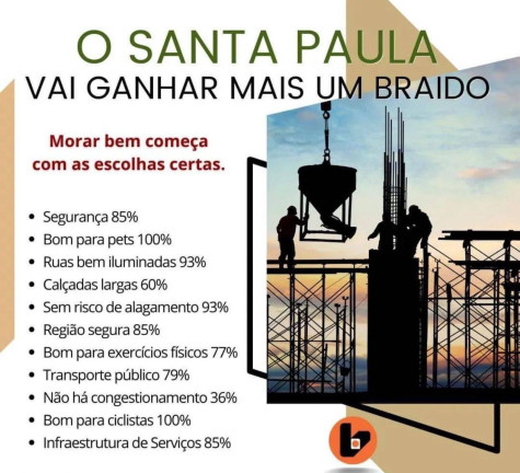 Imagem Apartamento com 3 Quartos à Venda, 104 m² em Santa Paula - São Caetano Do Sul