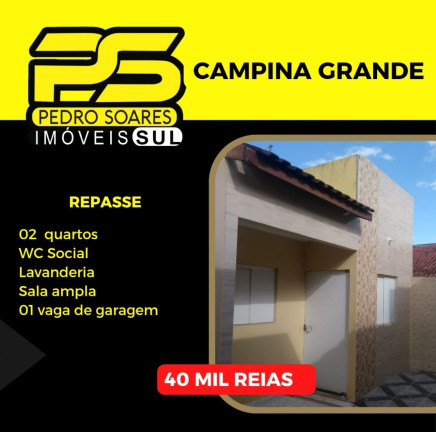 Imagem Casa com 2 Quartos à Venda, em Campina Grande - Campina Grande Imagem Casa com 2 Quartos à Venda, em Campina Grande - Campina Grande