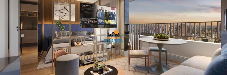 Imagem Apartamento com 1 Quarto à Venda, em Moema - São Paulo Imagem Apartamento com 1 Quarto à Venda, em Moema - São Paulo
