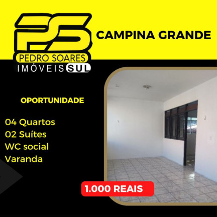 Imagem Apartamento com 4 Quartos para Alugar, 90 m² em Campina Grande - João Pessoa Imagem Apartamento com 4 Quartos para Alugar, 90 m² em Campina Grande - João Pessoa