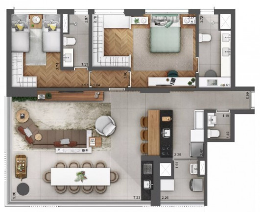Imagem Apartamento com 2 Quartos à Venda, 125 m² em Perdizes - São Paulo Imagem Apartamento com 2 Quartos à Venda, 125 m² em Perdizes - São Paulo