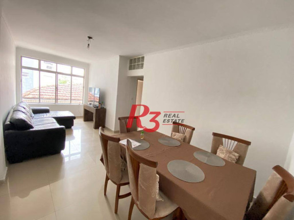 Apartamento com 2 Quartos à Venda, 100 m² em Gonzaga - Santos