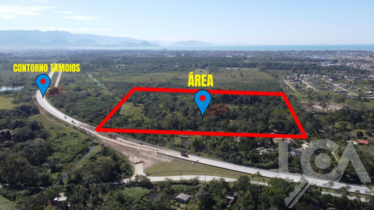 Terreno à Venda, 90.000 m² em Perequê Mirim - Caraguatatuba