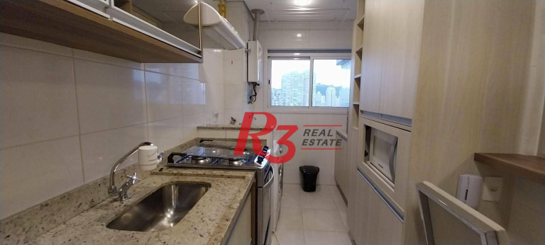 Imagem Apartamento com 1 Quarto para Alugar, 50 m² em Gonzaga - Santos Imagem Apartamento com 1 Quarto para Alugar, 50 m² em Gonzaga - Santos