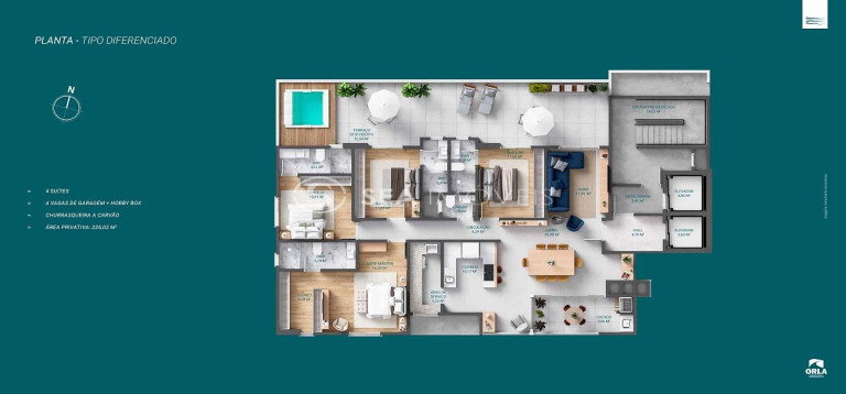 Imagem Apartamento com 4 Quartos à Venda, 168 m² em Pioneiros - Balneário Camboriú Imagem Apartamento com 4 Quartos à Venda, 168 m² em Pioneiros - Balneário Camboriú
