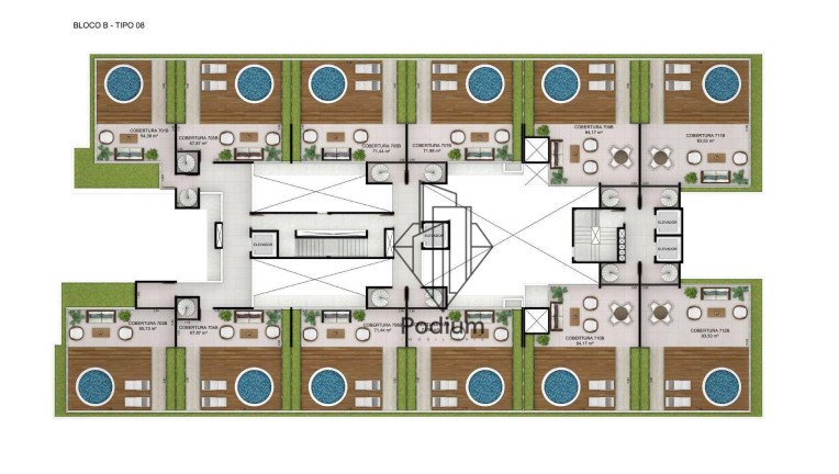 Imagem Apartamento com 2 Quartos à Venda, 146 m² em Ponta De Campina - Cabedelo