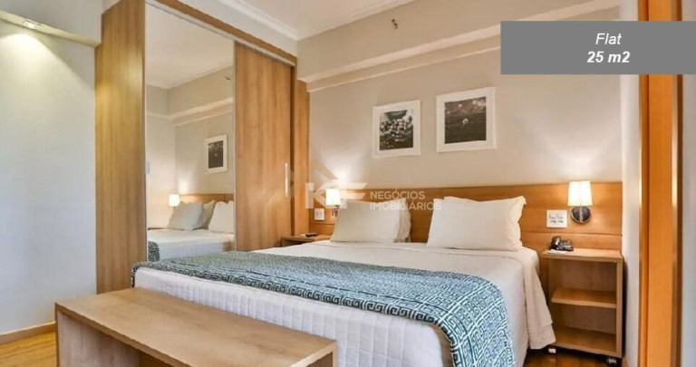 Flat com 1 Quarto à Venda, 25 m² em Jardim Califórnia - Ribeirão Preto