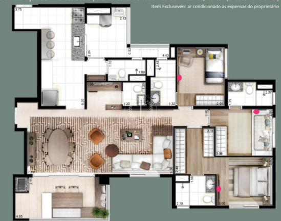 Imagem Apartamento com 4 Quartos à Venda, 129 m² em Morumbi - São Paulo