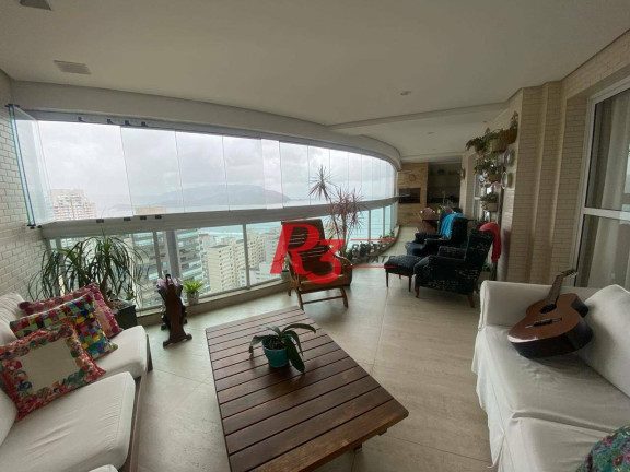 Apartamento com 4 Quartos à Venda, 204 m² em Embaré - Santos