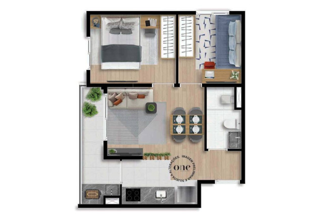 Imagem Apartamento com 2 Quartos à Venda, 37 m² em Butantã - São Paulo