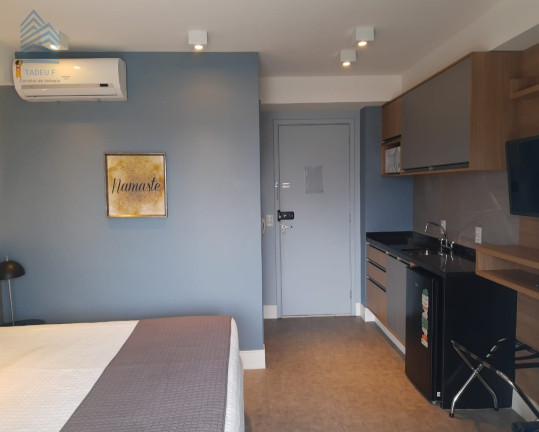 Imagem Imóvel com 1 Quarto para Alugar, 26 m² em Campo Belo - São Paulo