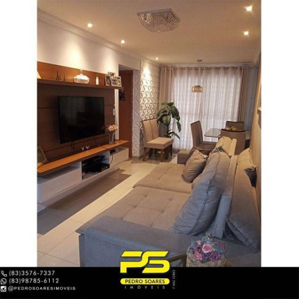 Imagem Apartamento com 3 Quartos à Venda, 110 m² em Bancários - João Pessoa Imagem Apartamento com 3 Quartos à Venda, 110 m² em Bancários - João Pessoa