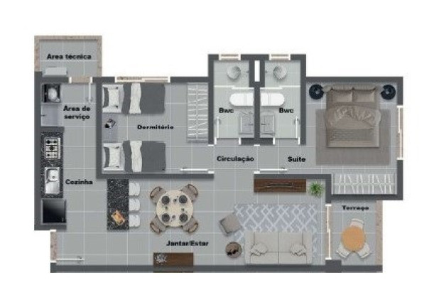 Imagem Imóvel com 2 Quartos à Venda, 63 m² em Ipiranga - Ribeirão Preto Imagem Imóvel com 2 Quartos à Venda, 63 m² em Ipiranga - Ribeirão Preto