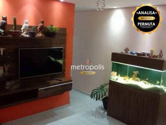 Sobrado com 2 Quartos à Venda, 110 m² em Campestre - Santo André