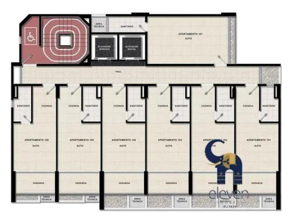 Imagem Apartamento com 1 Quarto à Venda, 24 m² em Barra - Salvador