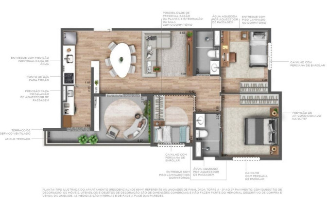 Imagem Apartamento com 3 Quartos à Venda, 69 m² em Perdizes - São Paulo Imagem Apartamento com 3 Quartos à Venda, 69 m² em Perdizes - São Paulo