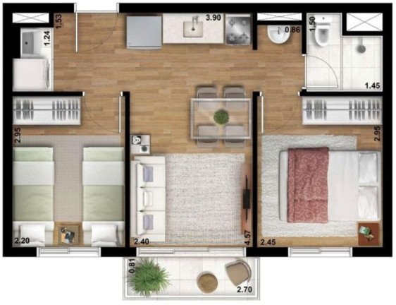 Imagem Apartamento com 1 Quarto à Venda, 25 m² em Jardim Guanca - São Paulo Imagem Apartamento com 1 Quarto à Venda, 25 m² em Jardim Guanca - São Paulo