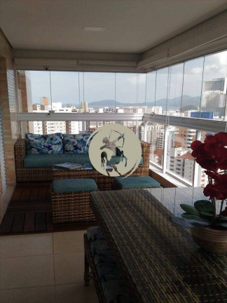 Apartamento com 3 Quartos à Venda, 128 m² em Gonzaga - Santos