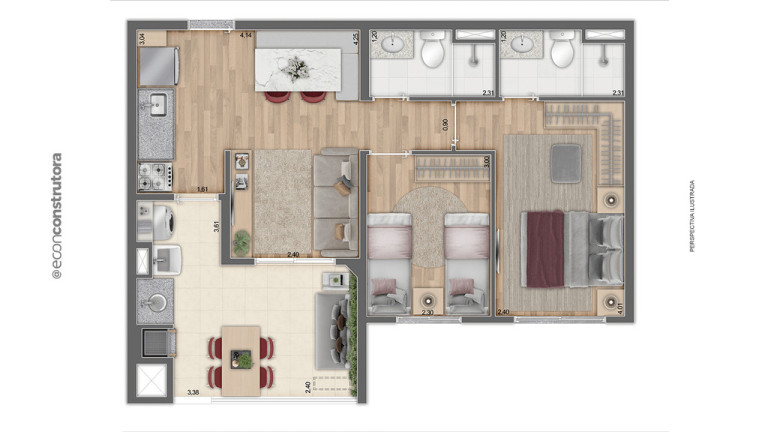 Imagem Apartamento com 3 Quartos à Venda, 69 m² em Vila Guilhermina - São Paulo Imagem Apartamento com 3 Quartos à Venda, 69 m² em Vila Guilhermina - São Paulo