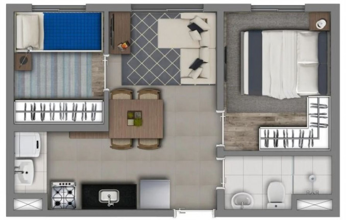 Imagem Imóvel com 2 Quartos à Venda, 33 m² em Vila Prudente - São Paulo