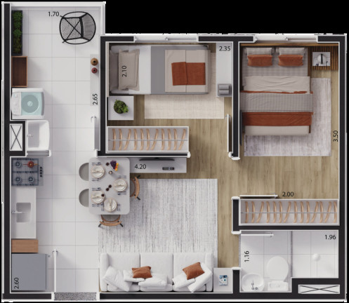 Imagem Apartamento com 1 Quarto à Venda, 34 m² em Guaianases - São Paulo Imagem Apartamento com 1 Quarto à Venda, 34 m² em Guaianases - São Paulo