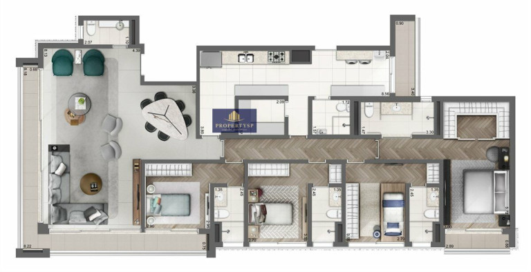 Imagem Apartamento com 4 Quartos à Venda, 206 m² em Vila Madalena - São Paulo