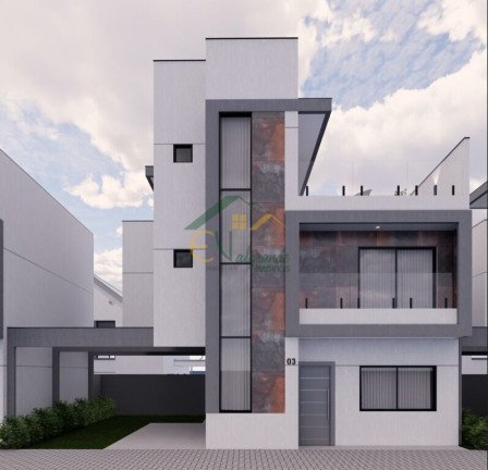 Imagem Sobrado com 3 Quartos à Venda, 129 m² em Capão Raso - Curitiba Imagem Sobrado com 3 Quartos à Venda, 129 m² em Capão Raso - Curitiba