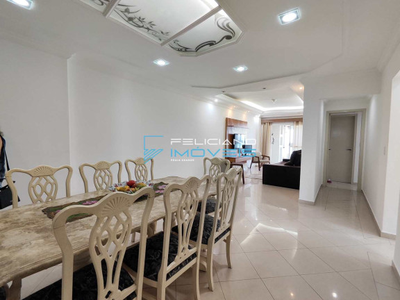 Imagem Apartamento com 3 Quartos para Alugar, 136 m² em Guilhermina - Praia Grande