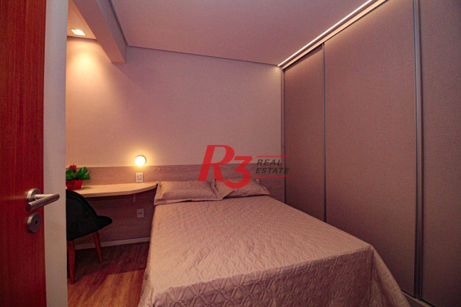 Imagem Apartamento com 2 Quartos à Venda, 56 m² em Aparecida - Santos