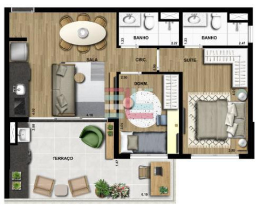Imagem Imóvel com 2 Quartos à Venda, 65 m² em Campo Belo - São Paulo Imagem Imóvel com 2 Quartos à Venda, 65 m² em Campo Belo - São Paulo