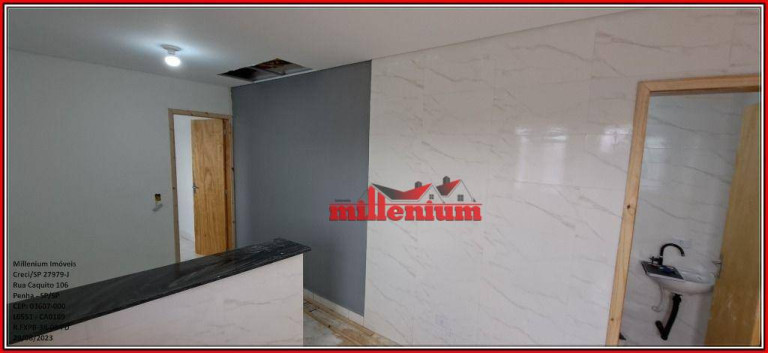 Imagem Casa com 1 Quarto para Alugar, 30 m² em Vila São Geraldo - São Paulo