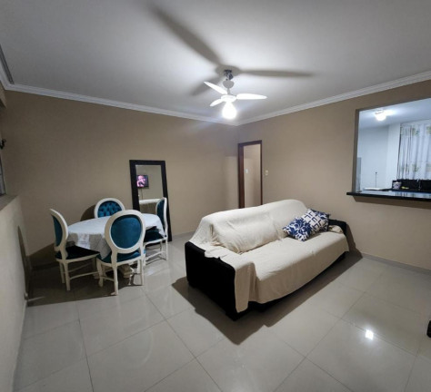 Imagem Apartamento com 3 Quartos para Alugar, 110 m² em Embaré - Santos