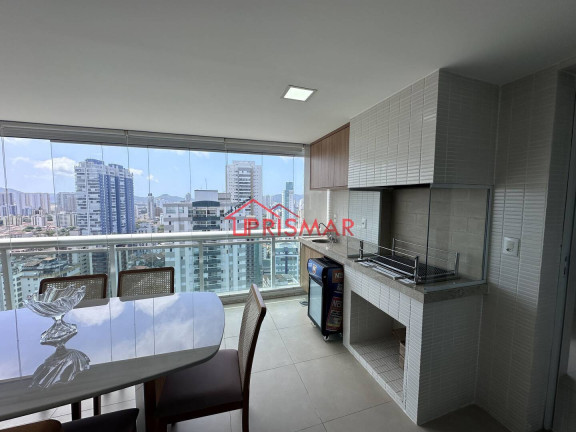 Apartamento com 3 Quartos para Alugar, 151 m² em Aparecida - Santos