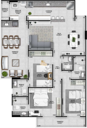 Imagem Apartamento com 2 Quartos à Venda, 72 m² em Canto Do Forte - Praia Grande Imagem Apartamento com 2 Quartos à Venda, 72 m² em Canto Do Forte - Praia Grande
