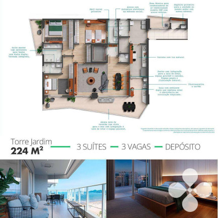 Imagem Imóvel com 3 Quartos à Venda, 224 m² em Gonzaga - Santos Imagem Imóvel com 3 Quartos à Venda, 224 m² em Gonzaga - Santos