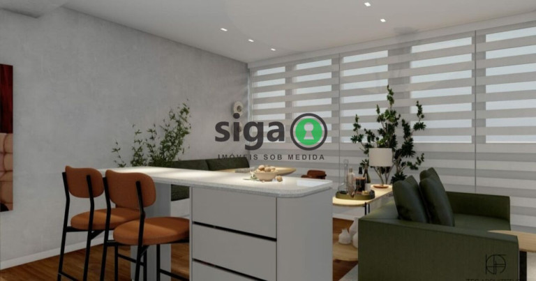 Imagem Apartamento com 1 Quarto para Alugar, 48 m² em Chácara Santo Antônio (zona Sul) - São Paulo Imagem Apartamento com 1 Quarto para Alugar, 48 m² em Chácara Santo Antônio (zona Sul) - São Paulo