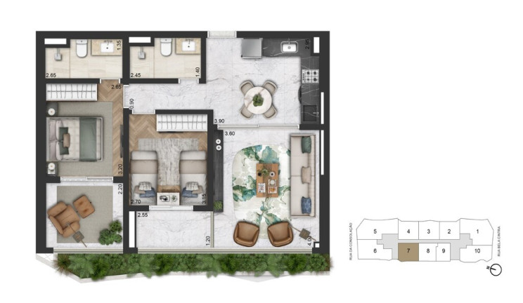 Imagem Apartamento com 3 Quartos à Venda, 169 m² em Consolação - São Paulo Imagem Apartamento com 3 Quartos à Venda, 169 m² em Consolação - São Paulo