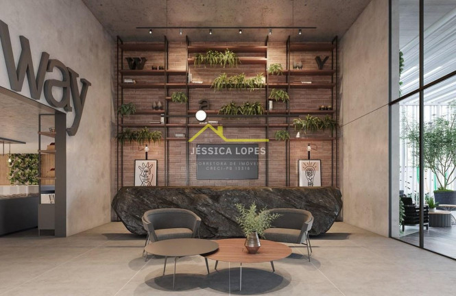 Imagem Apartamento com 1 Quarto à Venda, 30 m² em Tambaú - João Pessoa