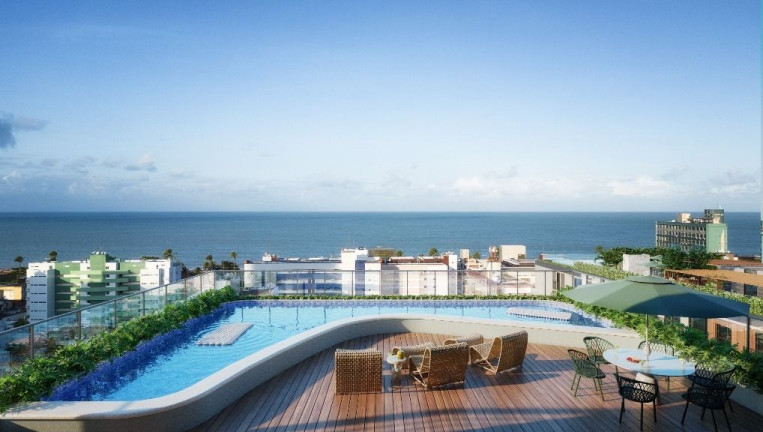 Imagem Apartamento com 2 Quartos à Venda, 61 m² em Cabo Branco - João Pessoa