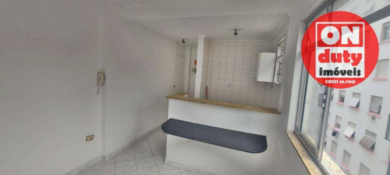 Imagem Apartamento com 1 Quarto à Venda, 38 m² em Embaré - Santos