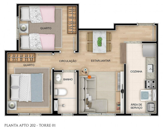 Imagem Apartamento com 2 Quartos à Venda, 43 m² em Pirituba - São Paulo Imagem Apartamento com 2 Quartos à Venda, 43 m² em Pirituba - São Paulo