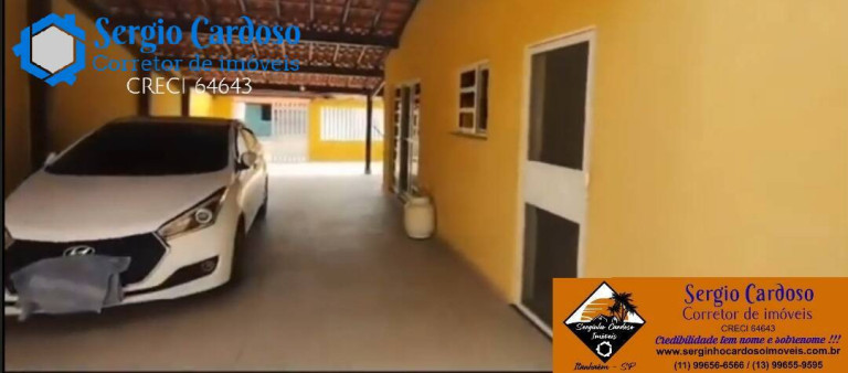 Imagem Casa com 2 Quartos à Venda, 119 m² em Jardim Regina - Itanhaém Imagem Casa com 2 Quartos à Venda, 119 m² em Jardim Regina - Itanhaém