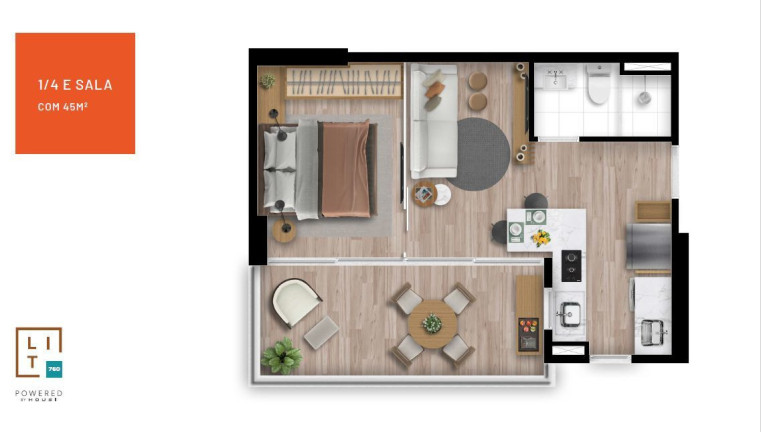 Imagem Apartamento à Venda, 25 m² em Costa Azul - Salvador Imagem Apartamento à Venda, 25 m² em Costa Azul - Salvador