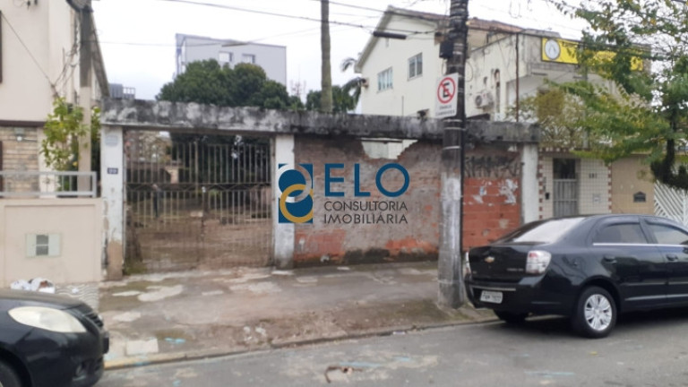 Imagem Terreno à Venda, 400 m² em Embaré - Santos Imagem Terreno à Venda, 400 m² em Embaré - Santos