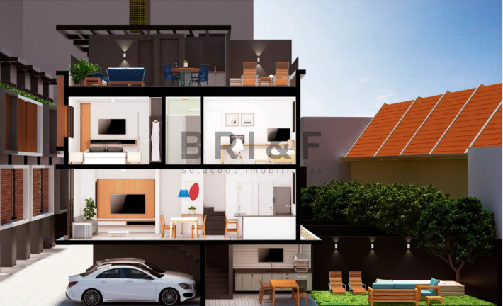 Imagem Casa com 3 Quartos à Venda, 163 m² em Campo Belo - São Paulo Imagem Casa com 3 Quartos à Venda, 163 m² em Campo Belo - São Paulo