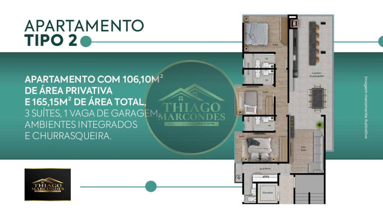 Imagem Apartamento com 3 Quartos à Venda, 106 m² em Balneário Brejatuba - Guaratuba Imagem Apartamento com 3 Quartos à Venda, 106 m² em Balneário Brejatuba - Guaratuba