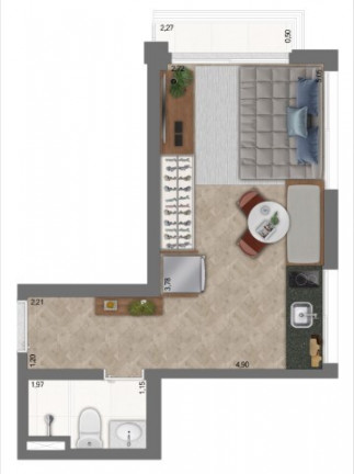 Imagem Imóvel com 1 Quarto à Venda, 18 m² em Bela Vista - São Paulo Imagem Imóvel com 1 Quarto à Venda, 18 m² em Bela Vista - São Paulo